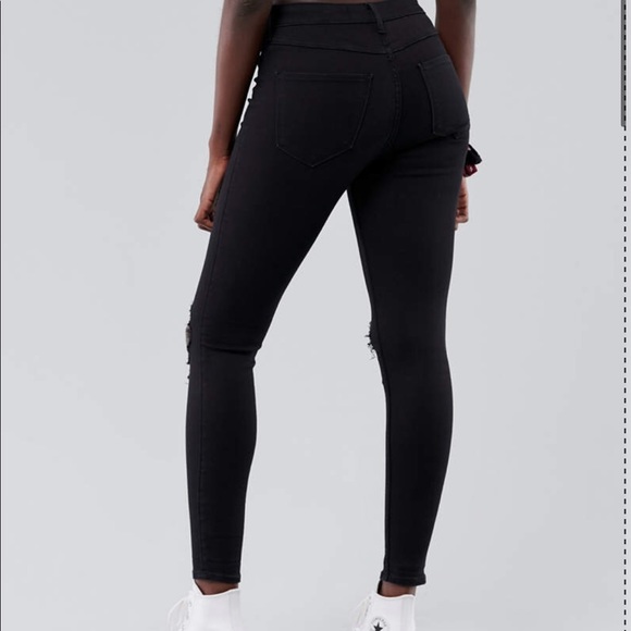 Hollister High-Rise Crop Jean Leggings - Picture 2 of 5